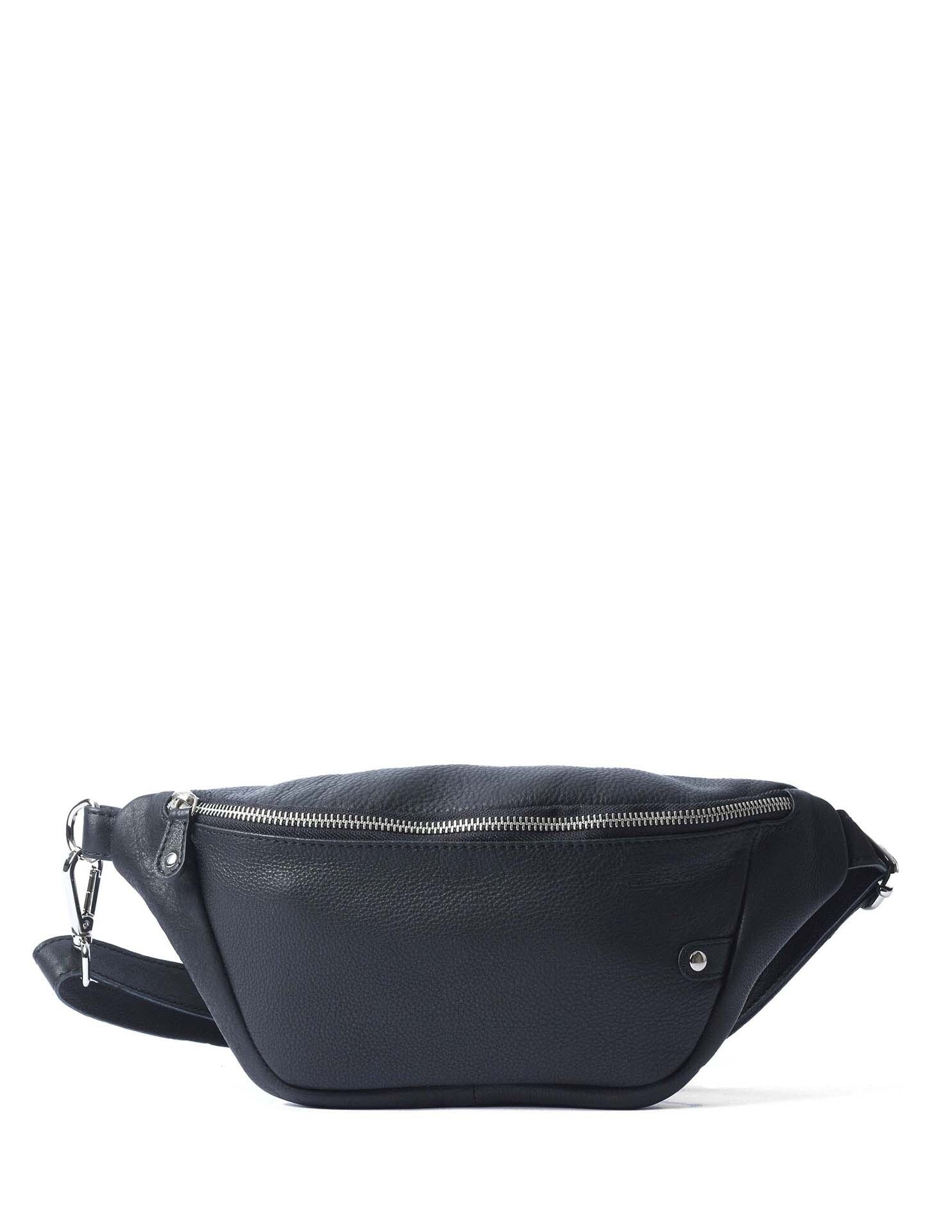 Umhängetasche MARGELISCH "Konu 1", Damen, Gr. B/H/T: 30cm x 14cm x 7,5cm onesize, schwarz, Leder, Taschen, aus LWG zertifiziertem Leder Image