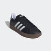 Sneaker ADIDAS SPORTSWEAR "GRAND COURT 2.0", Gr. 40, schwarz-weiß (core schwarz, cloud weiß, silber metallic), Synthetik, Textil, sportlich, Schuhe, Design auf den Spuren des adidas Superstar