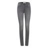 Röhrenjeans ICHI ""Röhrenjeans IHErin"" Gr. 29, Länge 32, grau (light washed) Damen Jeans