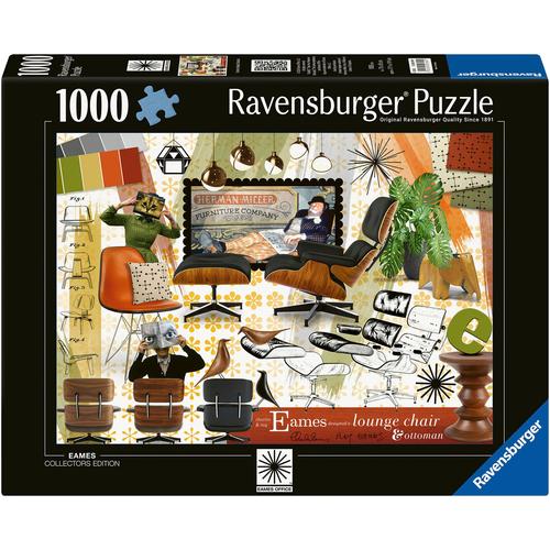 Puzzle RAVENSBURGER ""Collector's Edition - Eames, Klassiker"" Puzzles bunt Kinder Made in Germany; FSC - schützt Wald weltweit