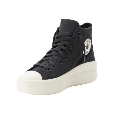 Sneaker CONVERSE "CHUCK TAYLOR ALL STAR MOVE PLATFORM COLORFUL SUEDE", Gr. 36, schwarz (shadow woods, egret, schwarz), L