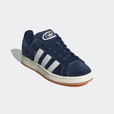 Sneaker ADIDAS ORIGINALS "CAMPUS 00S", Gr. 39, blau (night indigo, cloud weiß, sanftes weiß), Leder, sportlich, Schuhe, Topseller Image
