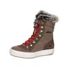 Wanderstiefel BRÜTTING "Winterstiefel Sesvenna", Gr. 37, braun, Veloursleder, Schuhe