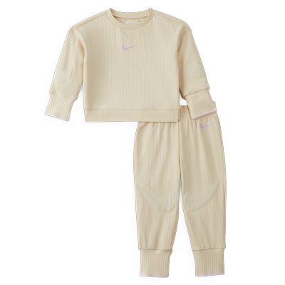 Nike 'Ready, Set' Baby 2-Piece Set - Brown - Organic Cotton