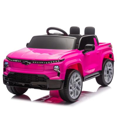 24V Chevrolet Silverado Ride-On Car for Kids, MP3, Bluetooth, LED Lights, Remote Control, Speeds up to 3.73 MPH