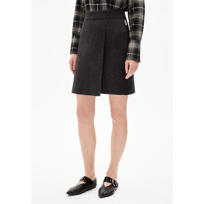 DARLAA - Frauen Regular Fit Rock - grau (Größe: M) Image