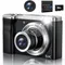 Fotocamere digitali 5K Videocamera professionale Zoom ottico 10X Fotocamera anteriore e posteriore