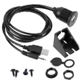 1m cruscotto per Auto cavo di prolunga USB Auto Moto USB 2.0 3.5mm da maschio a femmina AUX cavo cavo linea accessori Auto parti Repalc