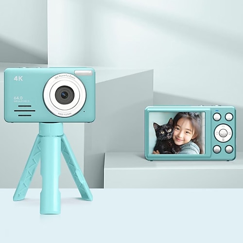Digitalkamera FHD-Video-Camcorder Point-and-Shoot-Kamera Digicam 18-fach-Zoom tragbare Vlogging-Kamera für unterwegs