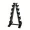 TEMU Dumbbell Rack - Holds 5 Pairs Of Hex Or Rubber-coated Dumbbells (5 To 25 Lbs), Space-saving Design For Home Gym, 200lb Capacity, Compact And Sturdy - Ideal For Home Gyms And Other Small Workout