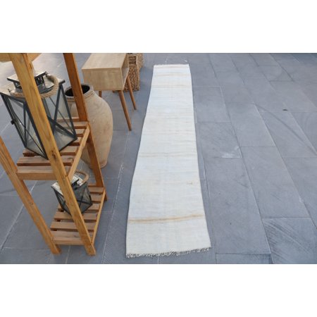 Anatolian Rug Corridor Rug Stair Rug Kitchen Rug Rugs for Kitchen Stair Rug Runner Rug Stair Rug Hallway Rug White Wool Rug Corridor Rug Runner Rug 1.5x8.9 ft Runner Rug Turkish Rug