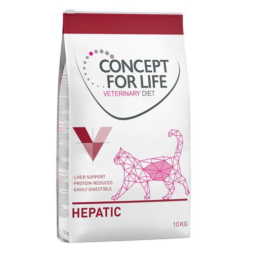 2x10kg Concept for Life Veterinary Diet Hepatic Katzenfutter trocken