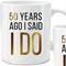 TEMU Funny Anniversary Wedding Gifts, 50 I I Do, I I Do What I