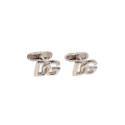 Brass Cufflinks, - Metallic - Dolce & Gabbana Cufflinks