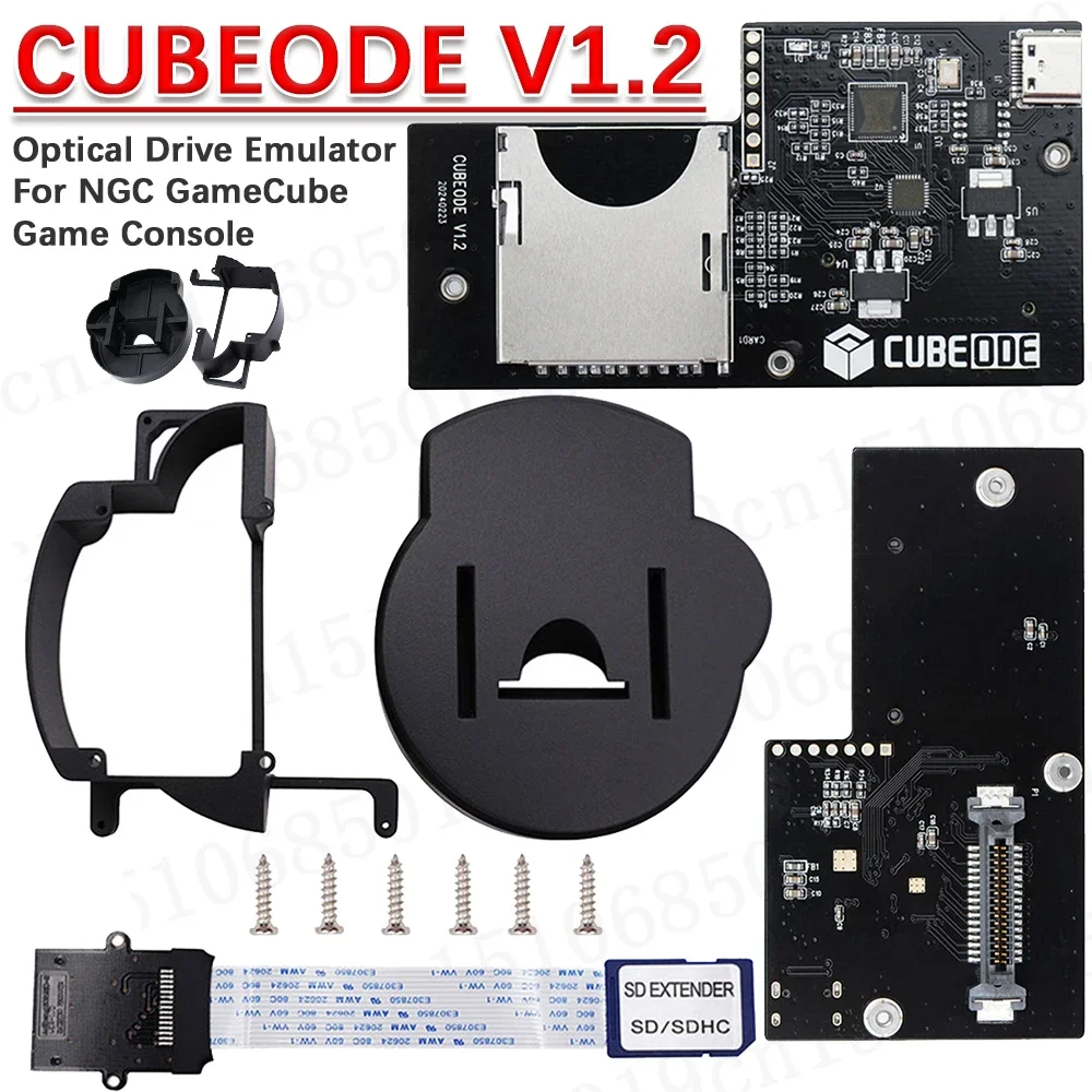 Cubeode v2.0 optisches Laufwerk Emulator Board Nr. sd2sp2/sdgecko erforderlich ersetzen Original-DVD-Laufwerk für ngc gamecube Spiele konsole Image