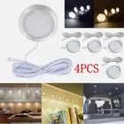 4PCS RV Interni Luci A LED Da Incasso A Soffitto Lampada Per Armadietto Camper Rimorchio Barca DC 12V Da Incasso 3000K/4000K/6000K Luce di Lettura