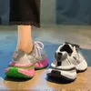 Schuhe für Frauen Casual Sneakers Plateaus chuhe Fling Sneakers Korb Schnürung Casual Chunky Schuhe plus Größe 43 Zapatos de Mujer