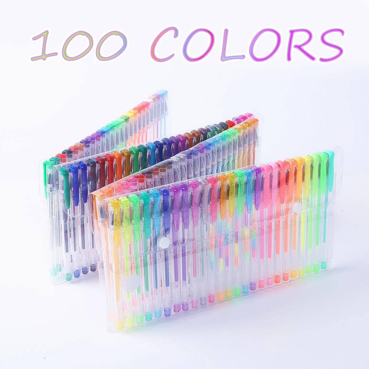 5-100 Teile/satz Kreativität Kawaii Farbe Gel Stift Minen 0,5mm Gel Tinte Schreibwaren Schule Schriftlich Liefert für Büro student Image