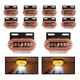 10 pz 24 V LED camion indicatore laterale luce rimorchio luci di ingombro illuminazione indicatore di direzione laterale lampada di posizione ambra bianco rosso blu