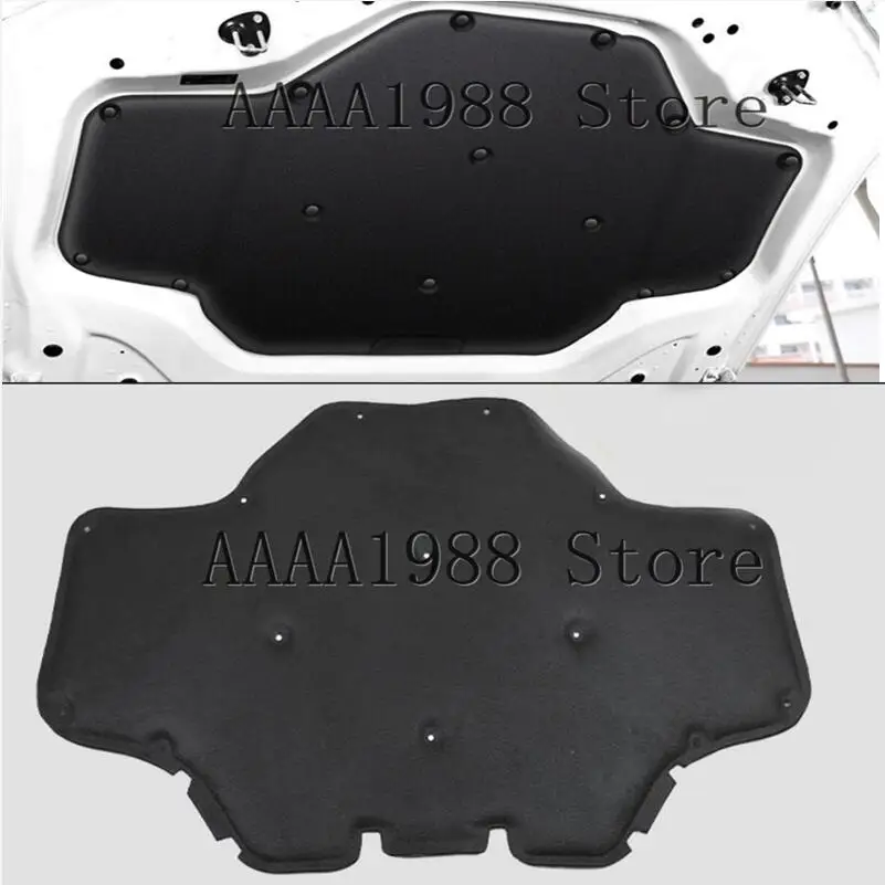 Auto Front Hood Motor Firewall Matte Pad Abdeckung Deadener Wärme Sound Noise Isolierung Baumwolle für BMW X3 G01 X4 G02 2018-2021 Image