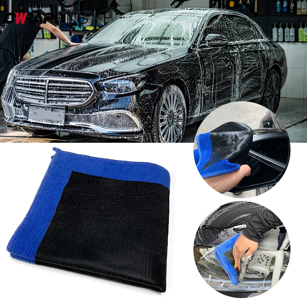 Car Cleaning Tool Blue Magic Clay Absorbent Rag To Deeply Remove Stains Beauty Portable Lightweight Towel Cleaning Accessories