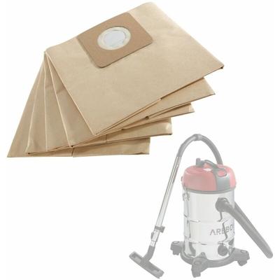 5x Staubsaugerbeutel Geeignet für Industriestaubsauger 1800W - Arebos Image