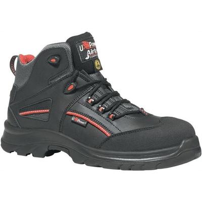 U-power - UPower Sicherheitsstiefel Teak Größe 44 schwarz / rot - RR10304-44