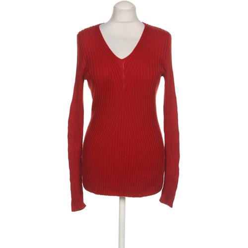 Grüne Erde Damen Pullover, Gr. 40, rot, Baumwolle