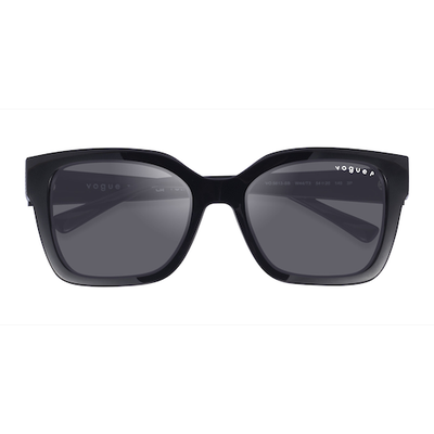 Female s horn Black Eco Friendly,Plastic Prescription sunglasses - Eyebuydirect s Vogue Eyewear VO5613SB