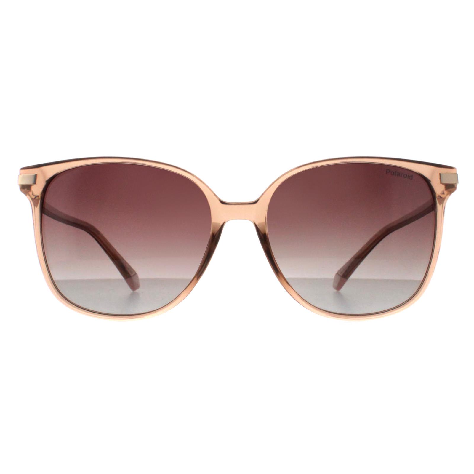 Polaroid Square Damen Gold Braun Gradient Polarisiert PLD 4170/G/S/X Image