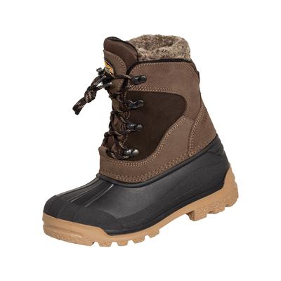 Wanderschuh MEINDL "Meindl Sölden Junior dunkelbraun", Gr. 26, Normalschaft, braun, Veloursleder, Schuhe, Comfort fit mehr Platz im Vorfußbereich und festen Halt in der Ferse Image
