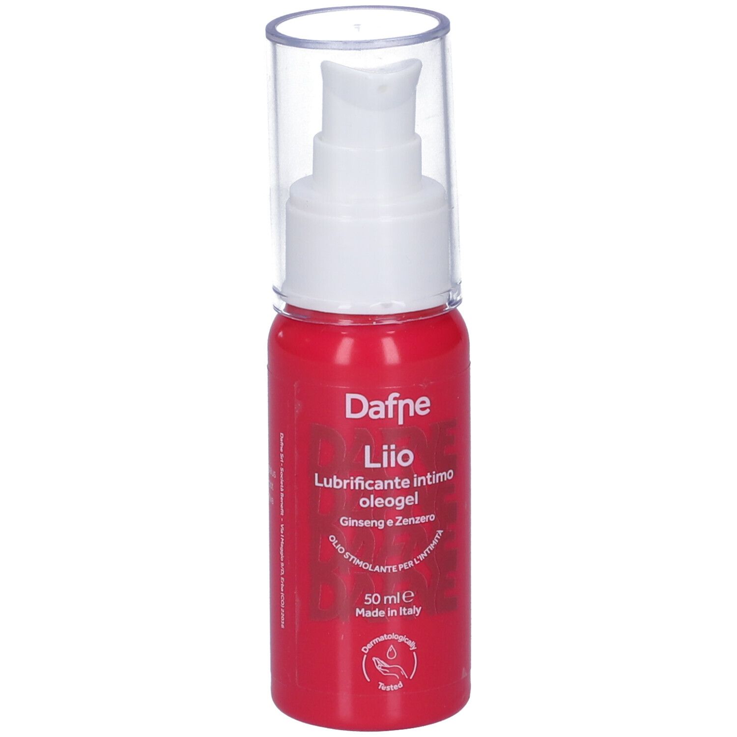 Dafne LIIO Lubrificante Intimo Naturale Base Olio Stimolante con Zenze
