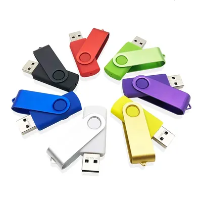 Metall-USB-Flash-Laufwerk, USB 2.0-Stick, 8 GB, 16 GB, 32 GB, 64 GB, 128 GB, Memory Stick, Image