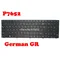 Laptop Tastatur Für MEDION ERAZER P7652 MD61148 MD61102 MD61200 MSN30025076 30024925 30024638 30023574 Mit Rahmen Deutsch GR