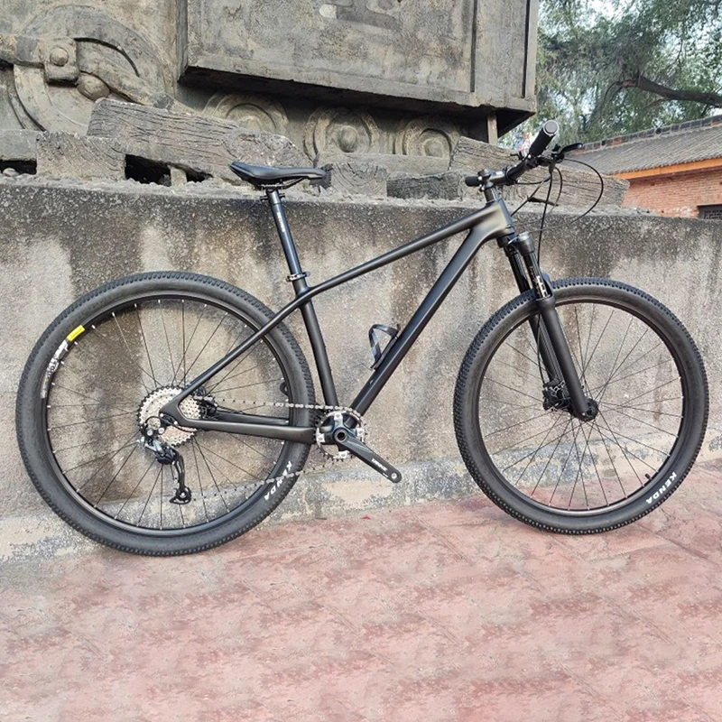Kohlefaser-Geländewagen 27,5 * 15/17/19 Zoll/29 * 15/17/19 Zoll 9-Gang-Luftgabel Ölbremslager Radsatz Mountainbike Image