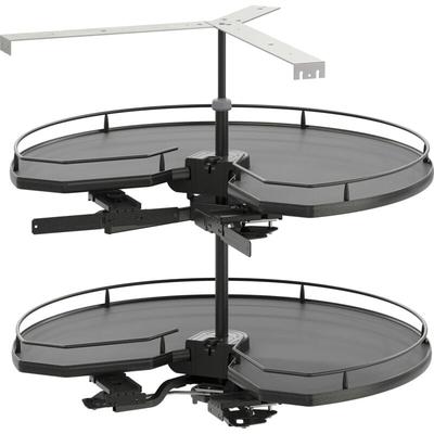 Vauth Sagel Cor Spin 71 Karussell Eckschrank Drehbeschlag inklusive Tablare für KB 900mm, Stahl Image
