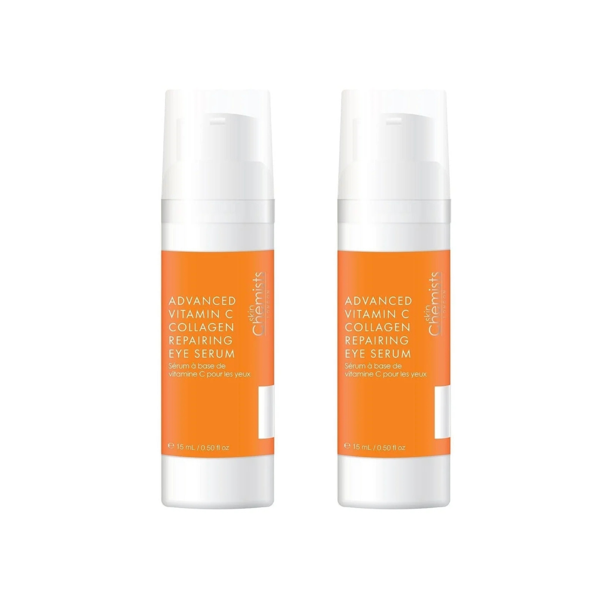 skinChemists Advanced Vitamin C Collagen Repairing Eye Serum 15ml Twin Value Savings Pack Image