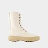Stiefel Winter Gommini - - Leder - Weiß