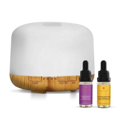 Dr Botanicals Premium 5 In 1 Aromatherapie Fesselndes Rosen- + Beruhigendes Ylang Ylang Diffusor-Set