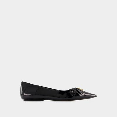 Ballerinas The Pointy Toe - Marc Jacobs - Leder - Schwarz