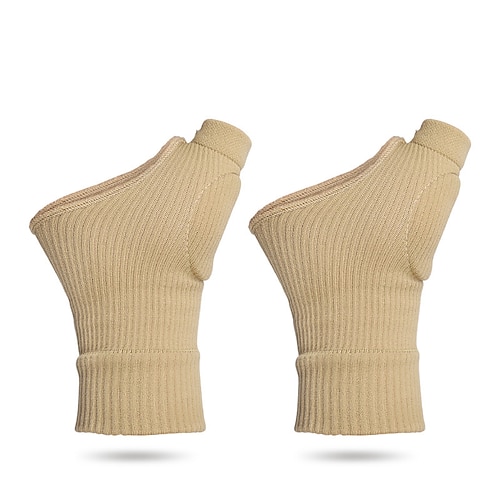 1 Paar Unisex-Handgelenk-Daumen-Stützhülse, fingerlose Handgelenk-Handschuhe, Kompressions-Arthritis-Handschuhe, Sport-Handgelenk-Stützklammer für Ermüdungssport, Tippen Image
