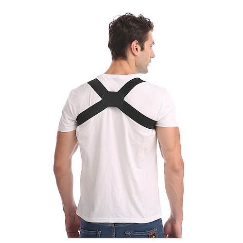 Haltungskorrektor für Frauen, verstellbare Rückenstütze für Männer, Rückenstütze, Schulterstütze, Linderung von Nacken- und Rückenschmerzen, Schulter- und Rückenstrecker, Rückenstütze für die Image