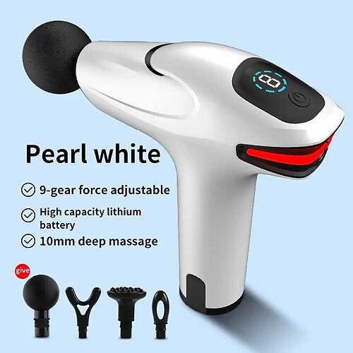 1pc Netzhautpistole tiefe Muskelmassage entspannen Outdoor-Fitnessgeräte Schock Ganzkörpermassagegerät elektrische Massagepistole