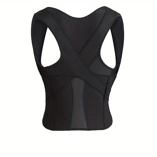 Haltungskorrektur für Damen und Herren, verstellbare obere Rückenstütze mit Schlüsselbeinstütze für Nacken, Schulter und oberen 