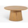 Ahd Amazing Home Design - Table basse ronde en bois de 80 cm pour salon Nauru