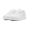 Sneaker PUMA "KARMEN II IDOL", Gr. 37,5, weiß (puma weiß, puma weiß, puma silber), sportlich, Schuhe