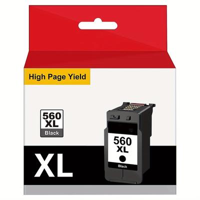 TEMU 560 561 Xl Cartridges Multipack For 560xl 561xl Pg-560xl Cl-561xl Pg560xl Cl561xl Printer Cartridges For Ts5350 Ts5351 Ts7450 Ts7451 Ts5352 Ts5353 (black) Image