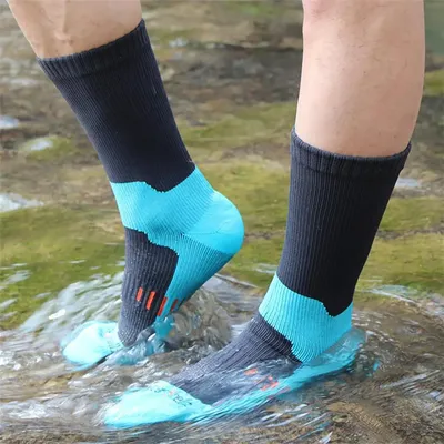 Waterproof Socks Breathable Outdoor Waterproof Hiking Camping Wading Socks Winter Skiing Sock Riding Snow Warm Waterproof Socks