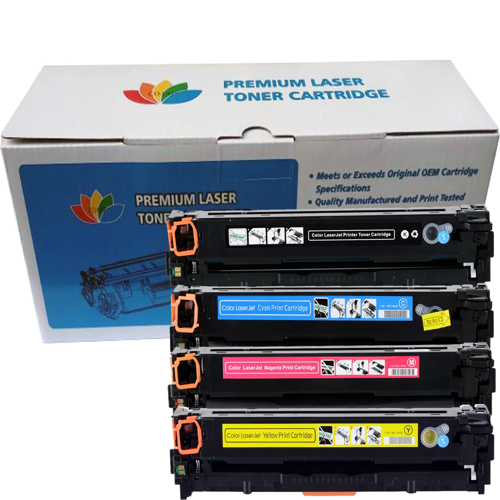 CF540X CF541X CF542X CF543X kompatible Tonerkartusche für HP 203X Color LaserJet Pro M254 M254nw M254dw M254dn & M281 M281cdw Image