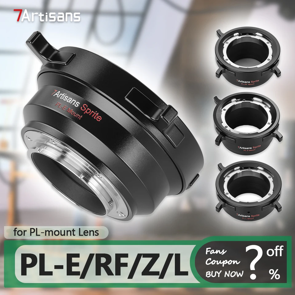 7 Handwerker Adapter ring für PL-Mount PL-E PL-RF PL-L PL-Z für 24-96mm t 2,9 Cine Objektiv Adapter für Sony Canon Nikon Sigma Kameras Image